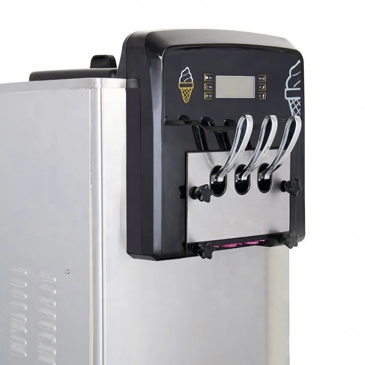 Горячая Распродажа стенд мягкое Мороженое машина с тремя пользу BX418C|Магнитные