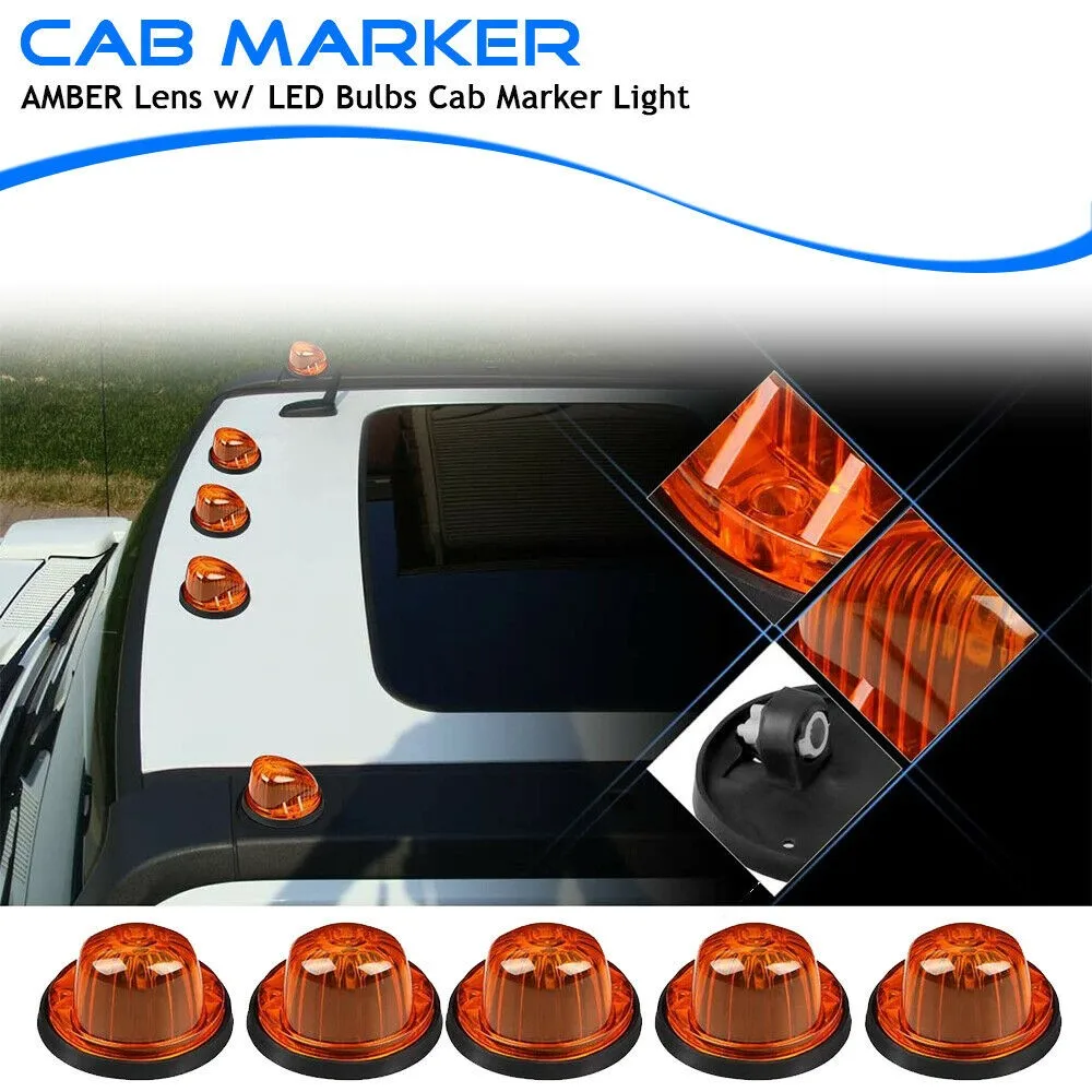 Габаритные огни для крыши кабины ходовые внедорожников с разъемом T10 габаритные