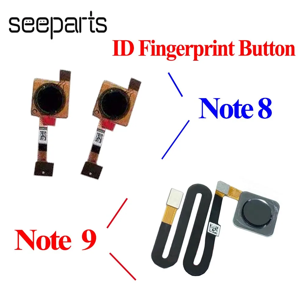 

For Meizu Note 8 Home Button Fingerprint Touch ID Sensor Flex Cable Ribbon Replacement Parts For Meizu Note 9 Fingerprint Button