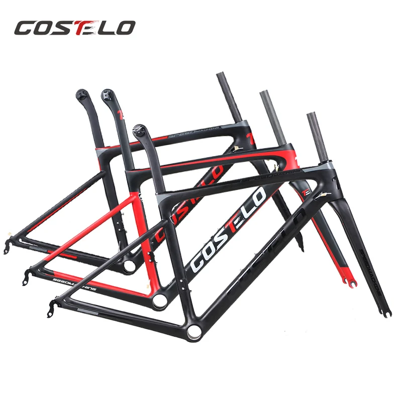 790g диск Costelo Speedmachine 2 0 ульсветильник Кая углеродная рама для дорожного велосипеда