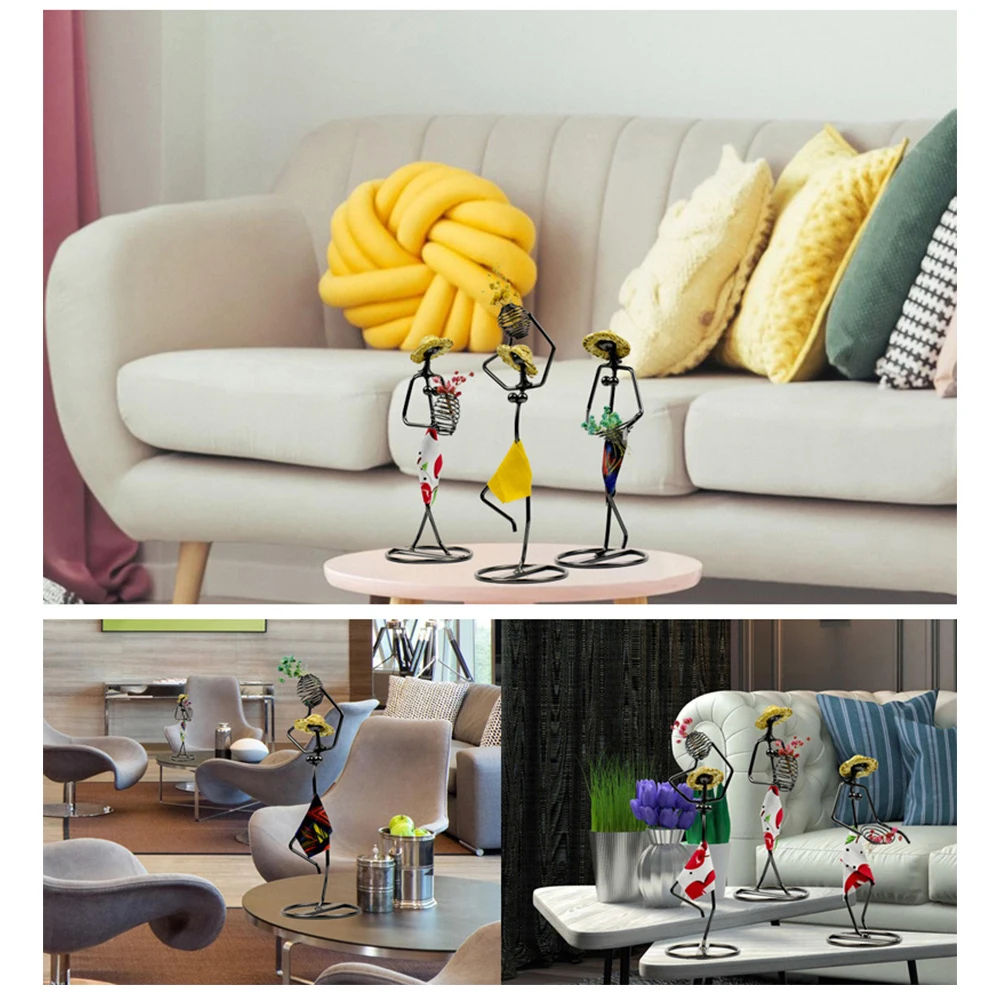 Соломенная шляпа для девочек железное искусство декоративные предметы железный