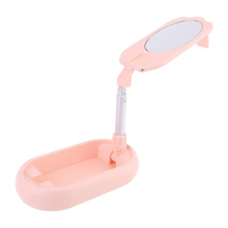 

Telescopic Mobile Phone Bracket Foldable Mirror Tablet Stand Holder Lazy Support Q81F