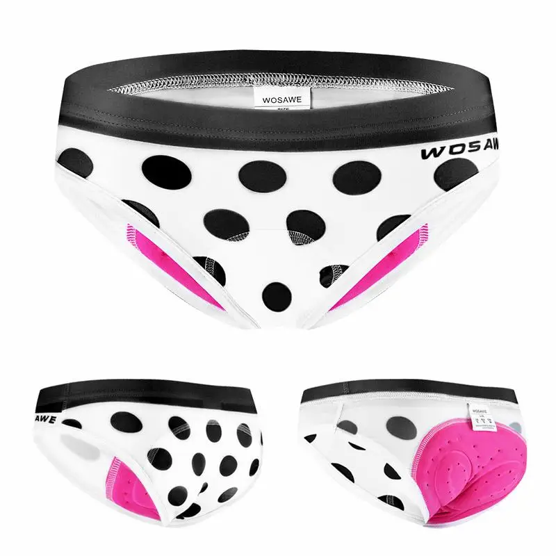 Велосипедные треугольные шорты WOSAWE нижнее белье велосипедные трусы женские с 3D