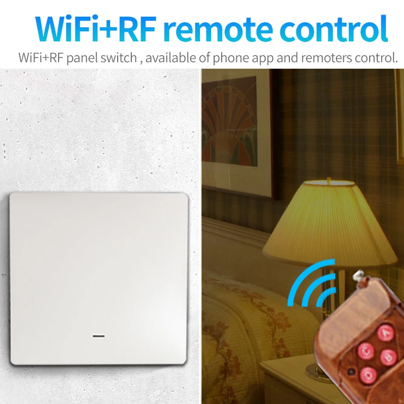 EWelink Wifi умный отдельный противопожарная проводка настенный светильник