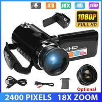 full hd video camcorder 48mp live stream vlog landscape 3 0 inch screen digital 18x zoom camera for youbute with wide angle lens