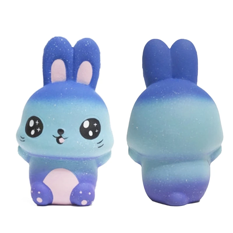 

New Starry Sky Rabbit Jumbo Squishy Slow Rising Squeeze Stress Relief Kid Toys