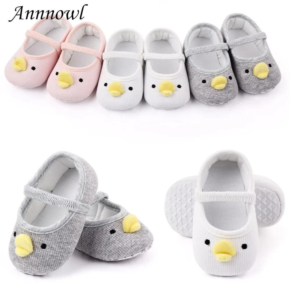 Мягкие кроссовки для новорожденных милые эластичные закрытые Нескользящие с