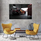Модульные картины на холсте 2015 R8 LMS, спортивные автомобили, настенное искусство, красные красивые картины, печатный плакат, гостиная, рамка для украшения дома