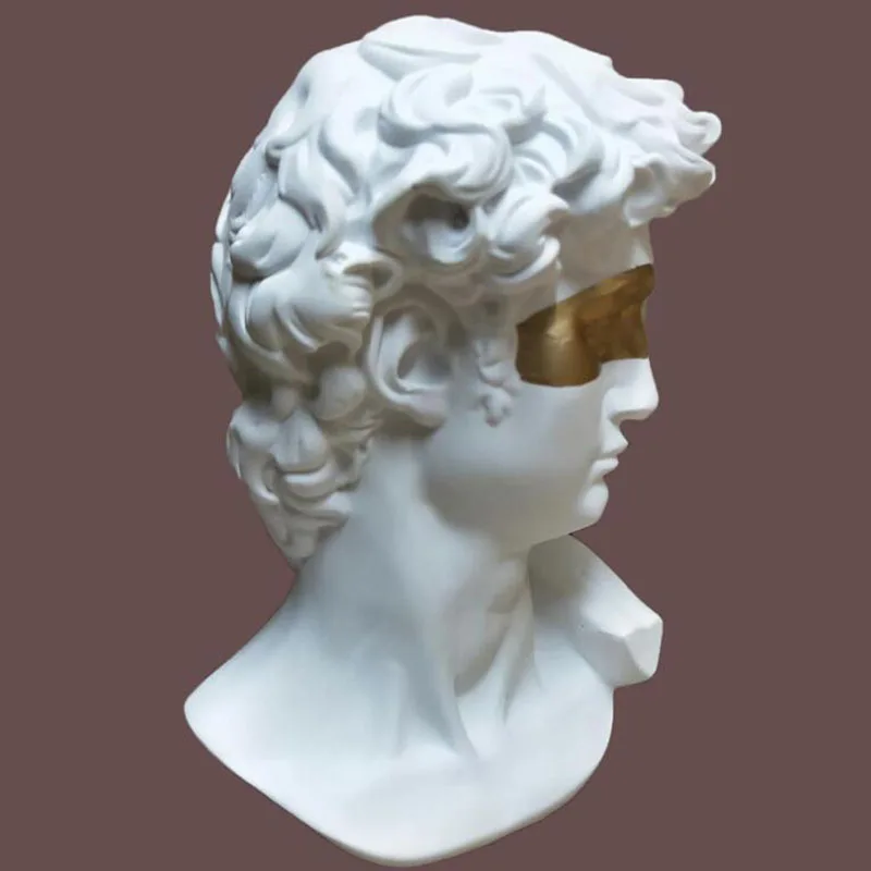 Home Decor Resin Statue Sculpture Art Deco Ornaments Wedding Decoration Party for Living Room Gypsum Modern | Дом и сад