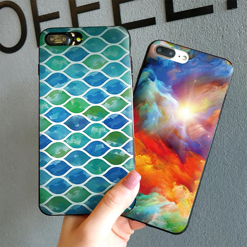 for xiaomi 8 SE A2 LITE 6X MIX 2S 3 MI F1 9 CC9E CC9 9T A3 Pro soft TPU Back Cover Dark artistic feel mixed with waves | Мобильные