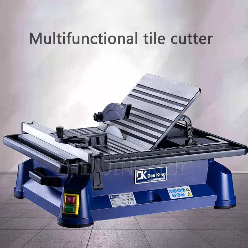 

Desktop Electric Tile Cutter Equipment 220V/1000W Home Small Multifunction Stone Wood Brick Jade 45° Cutting Chamfering Machine
