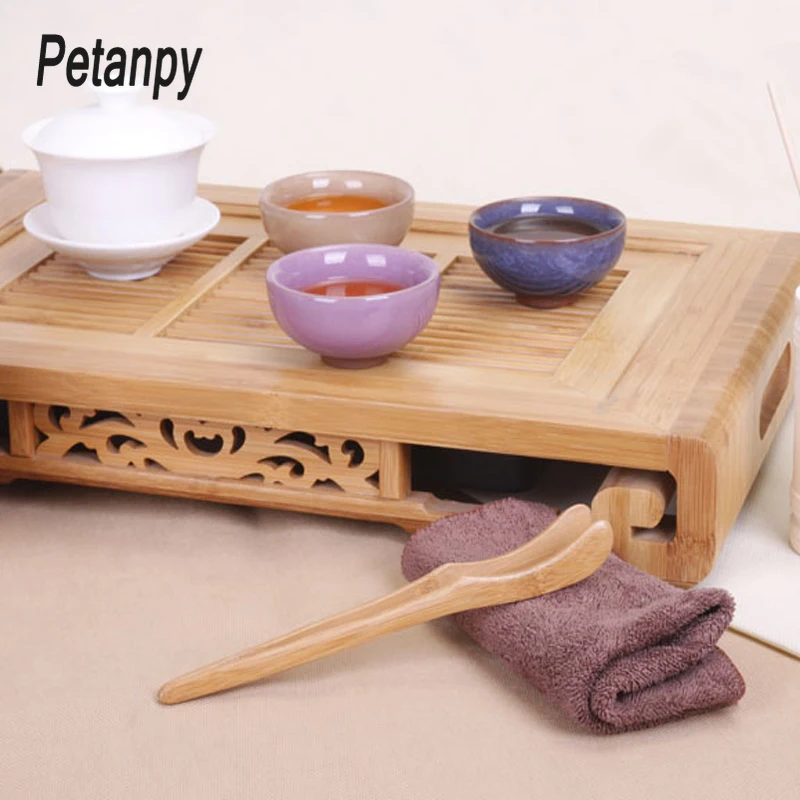 18x3 см щипцы для чая из бамбукового дерева пищевые жарки бекона салата Пинцет