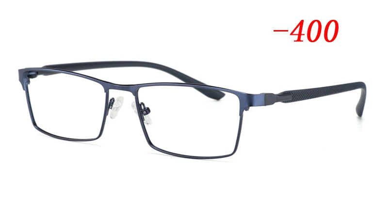 Sun Photochromic Myopia eyewear TR90 Alloy Frame Finished myopia glasses frame comfortable slip-resistant eyeglasses frame Men - Цвет оправы: Светло-зеленый