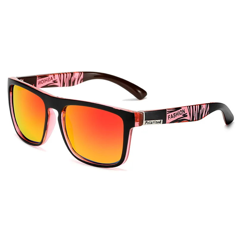 

Outdoor Camouflage Print Polarized Sunglasses For Men Boys Classic PC Frame Coated Men's Cycling Sun Glasses UV400