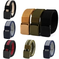 military men belt 2021 army belts adjustable belt men outdoor travel tactical waist belt with plastic buckle for pants 125cm