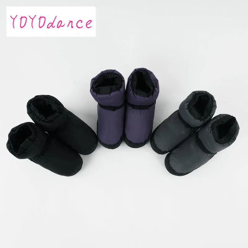 Профессиональные теплые женские балетные пуанты танцевальная обувь мягкие