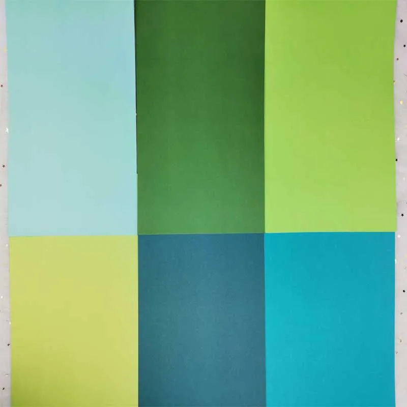 

Color Shades Smooth Cardstock Paper Card A4 120gsm Paper DIY Scrapbooking paper pack craft Background pad