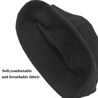 chic helmet liner hat lightweight imitated cashmere sun protection helmet liner hat helmet beanie skull cap