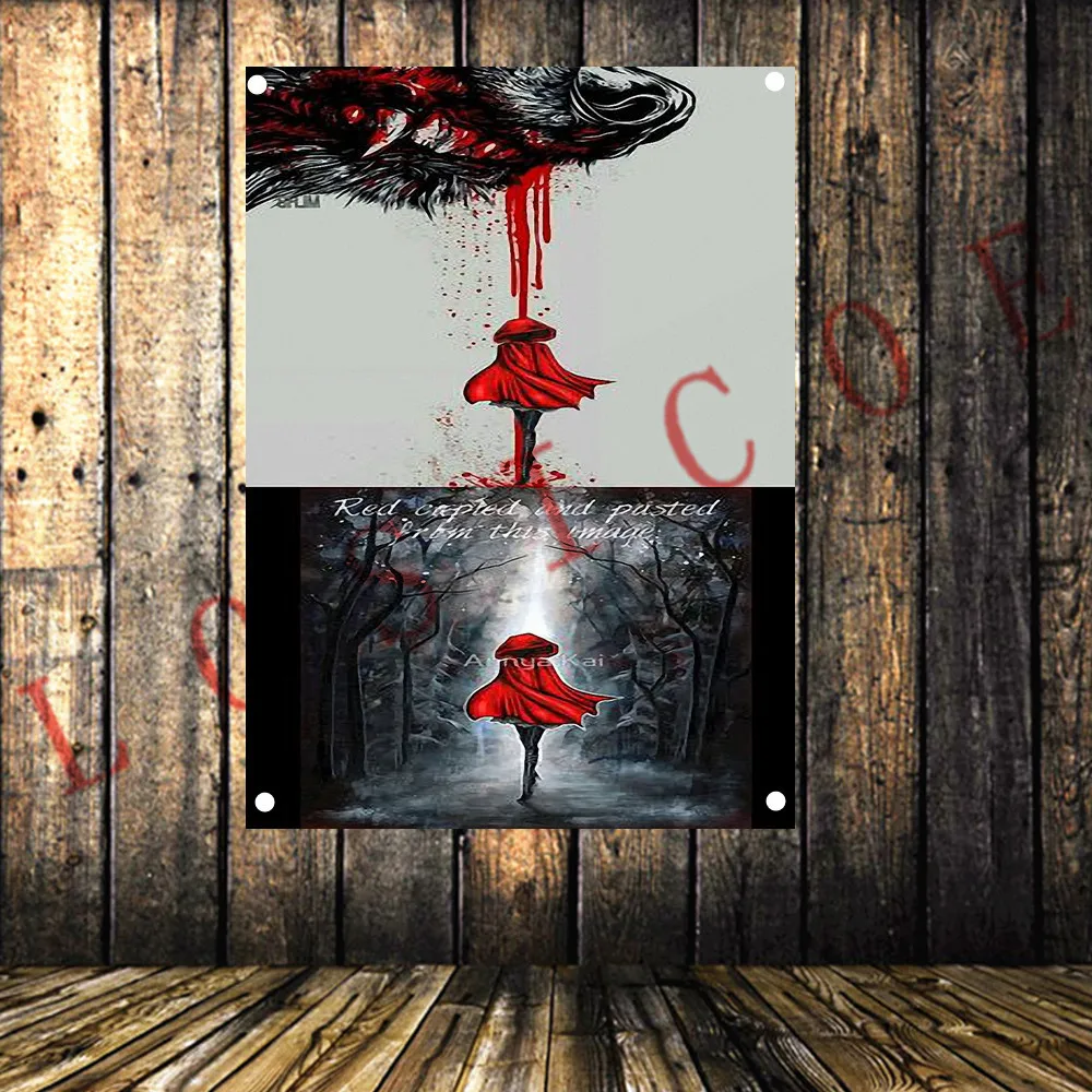 Плакат из тяжелого металла с изображением рок музыки тату баннер флаг настенный