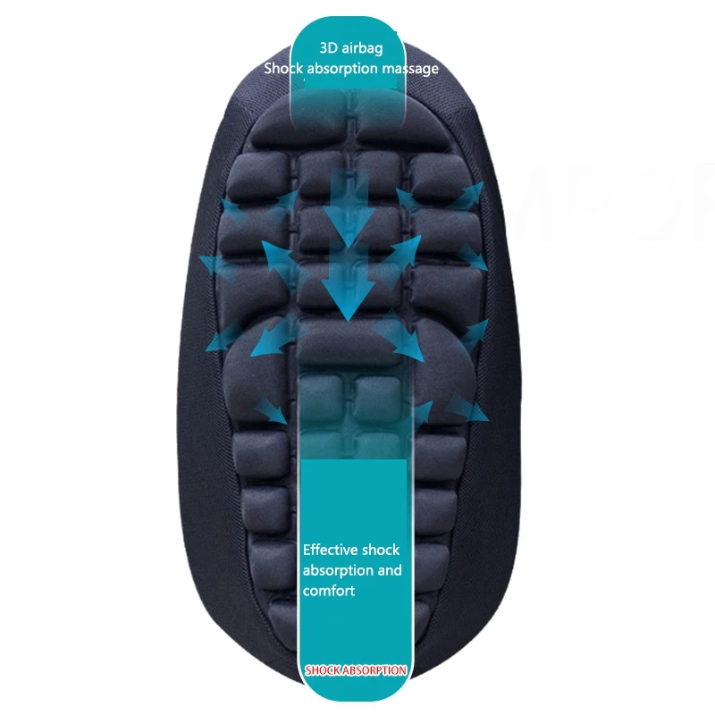 

Universal Seat Cover 3D Airbag Cushion Motorcycle Moped Scooter Seat Covers Cushion Anti-Slip Waterproof Cushion Covers