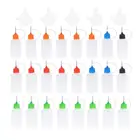 24 шт. 30 мл иглы аппликатор наконечник бутылки с 5 шт Воронка клей бутылки со стальной иглой DIY Quilling Oiler бутылка для DIY ремесло