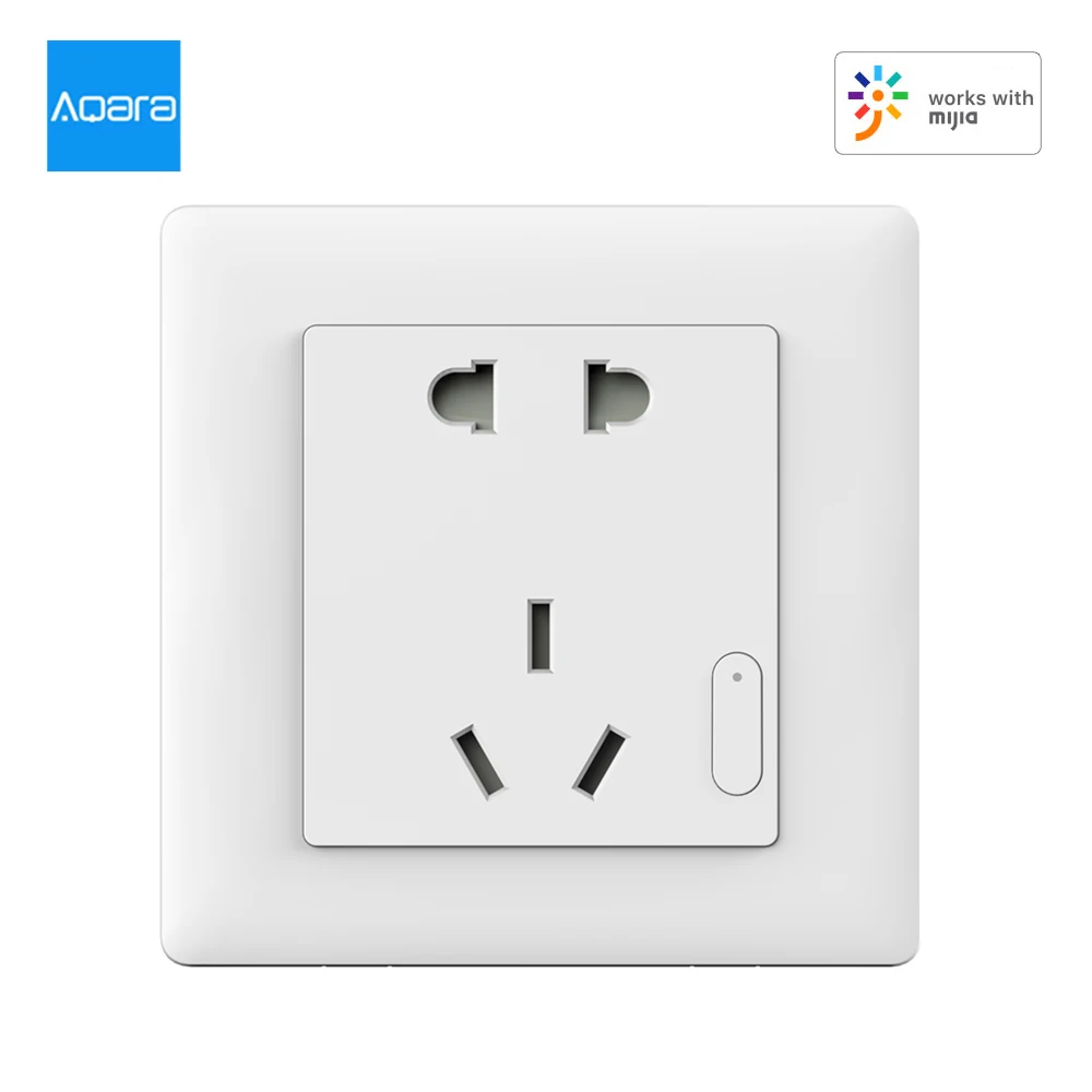Умная настенная розетка Aqara ZigBee беспроводной выключатель Mijia работает с