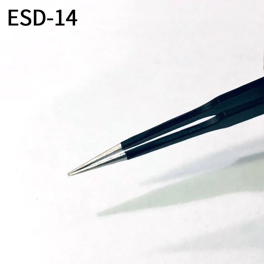 

Anti-static ESD BGA Tweezers tweezer Set tweezer kit for soldering rework ,6pcs/lot ,High quality
