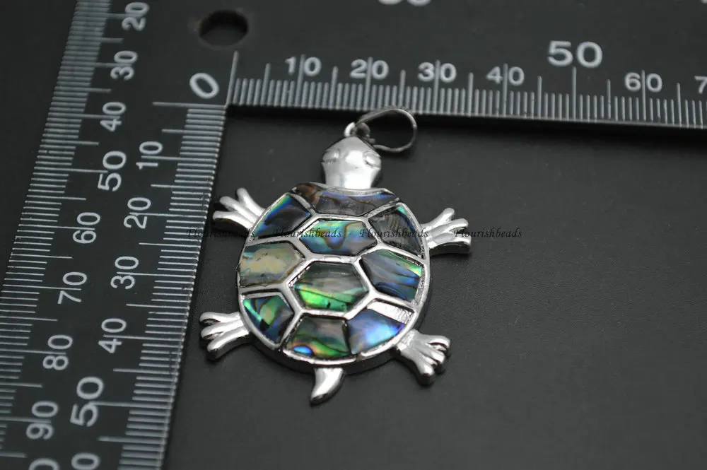 

Natural Abalone Shell Cute Tortoise Shape Pendant 10pc Per Lot Fashion Jewelry Supplies