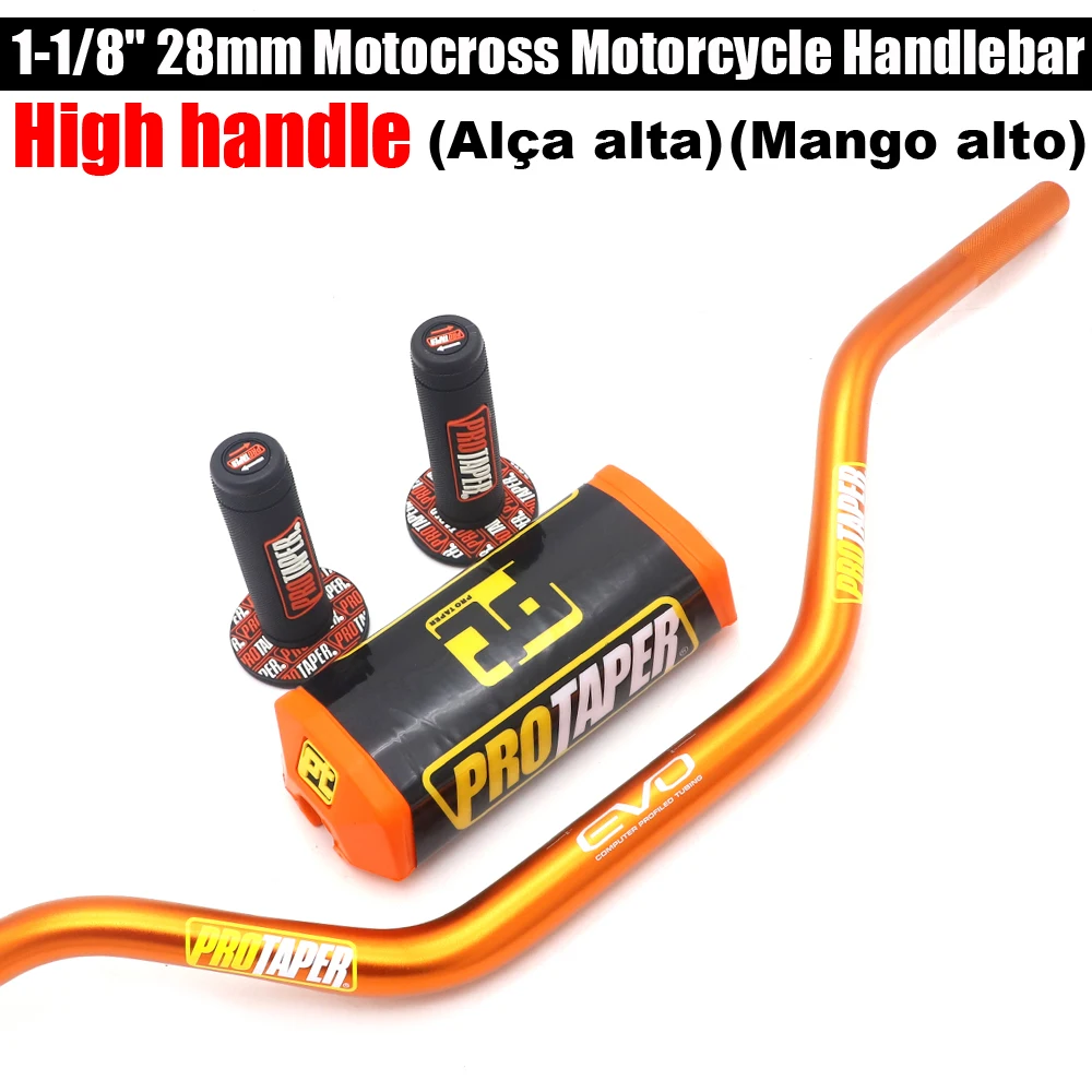 PRO Taper Металлическая рукоятка для мотокросса 1 1/8&quot|Руль велосипеда| |