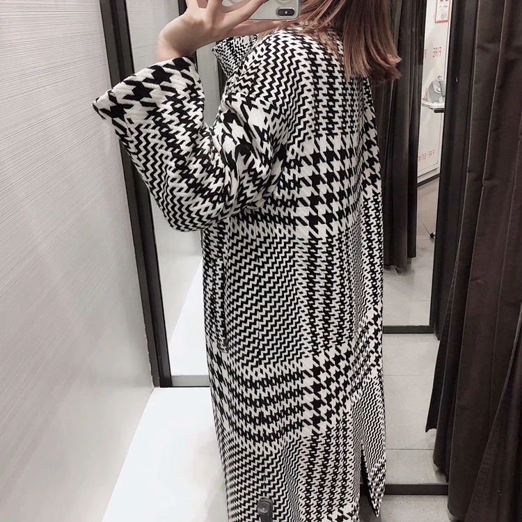 Kpop женские куртки зимняя женская одежда 2019 винтажные Модные клетчатые