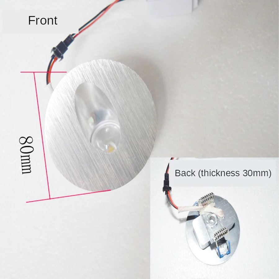 110 В 220 алюминиевая современная лестница настенная Светодиодная лампа для