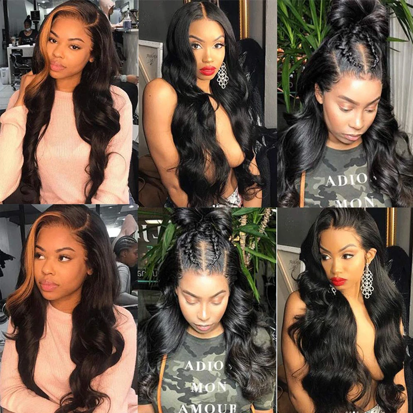 Малазийские волнистые пучки волос 100% натуральные человеческие волосы для