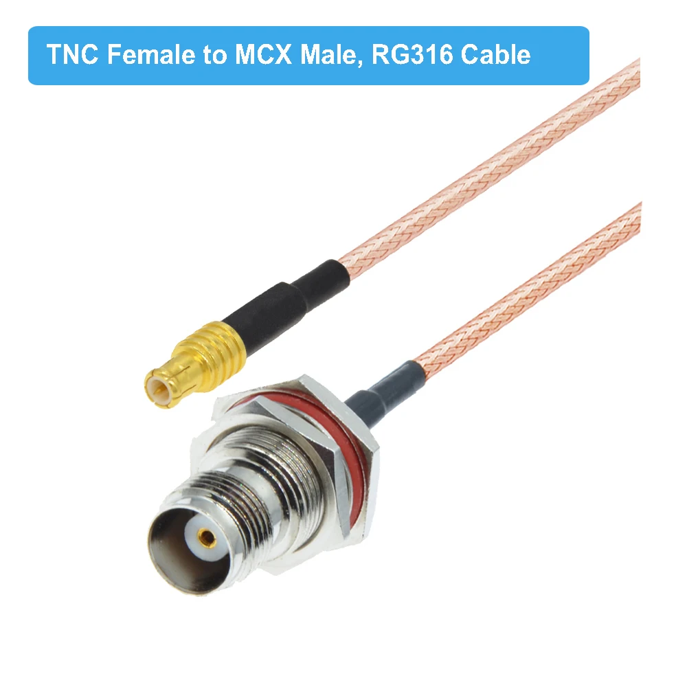 Разъем TNC папа-папа MCX папа мини-PCI Wi-Fi адаптер антенны RF коаксиальный удлинитель