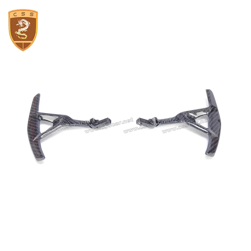 Карбоновые переключатели передач на рулевое колесо для Lamborghini шторки lp700 Lp720 11 15