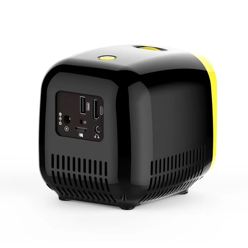 Мини-игрушечный видеопроектор CRENOVA L1 с интерфейсом USB HDMI для Full HD 1080 P, безопасный мини-проектор с героями мультфильмов