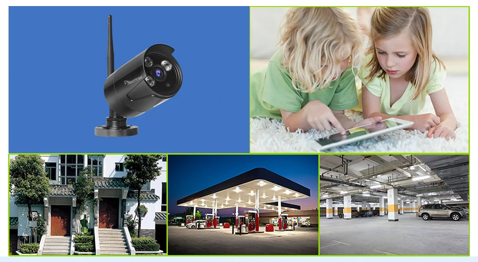 Amorvue 8CH 1080P Wifi CCTV камера система 2MP Wifi цилиндрическая ip-камера с защитой от атмосферных воздействий Wifi NVR комплекты видеонаблюдения камера безопасности