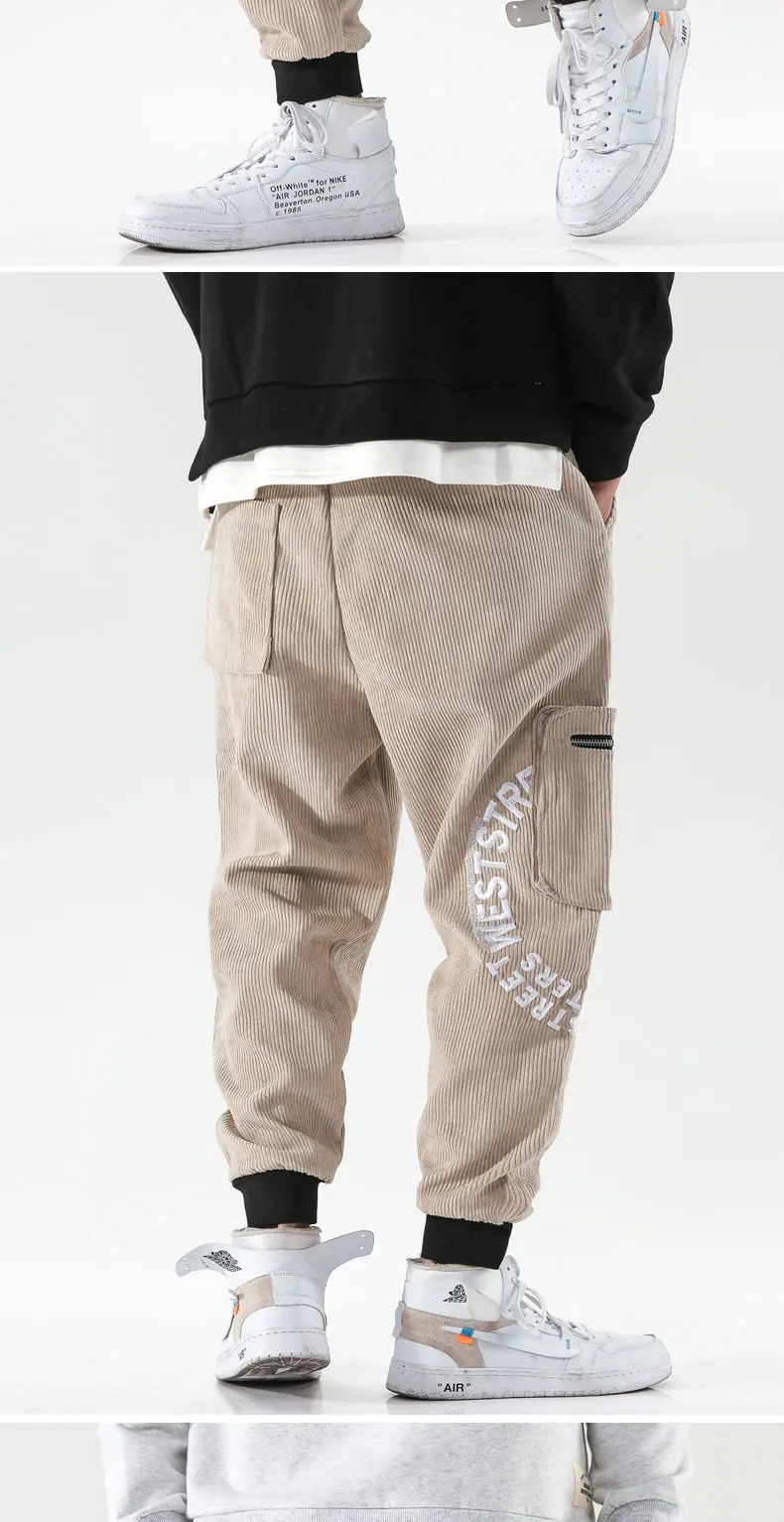 VODOF мужские повседневные удобные шаровары свободные Homme Jogger брюки на шнурке мужские брюки плюс размер брюки в китайском стиле