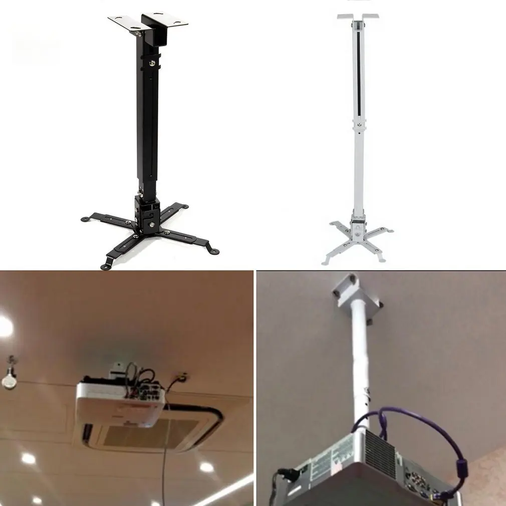 

Adjustable Projector Ceiling Mount 5KG Loading Wall Hanging Projector Bracket Stretch Holder For LED Proyector Holder Universal