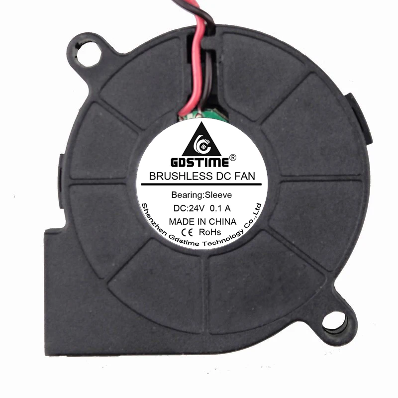 2 шт./партия Бесщеточный Охлаждающий центробежный вентилятор постоянного тока