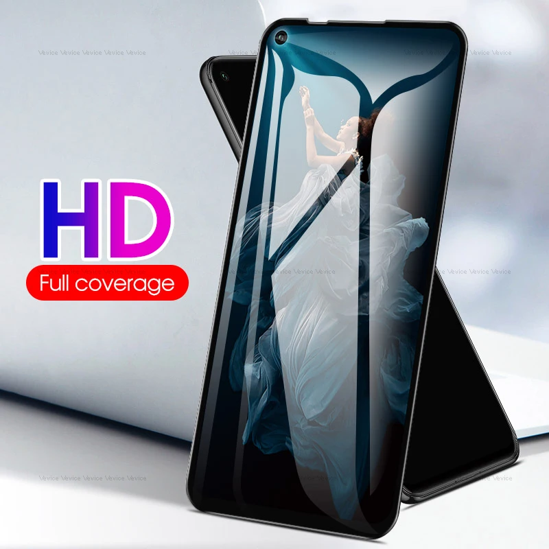 

Full Cover Tempered Glass For Huawei Honor 20 honor20 YAL-L41 Screen Protector For Huawei Nova 5T YAL-L21 Protective Glass Film
