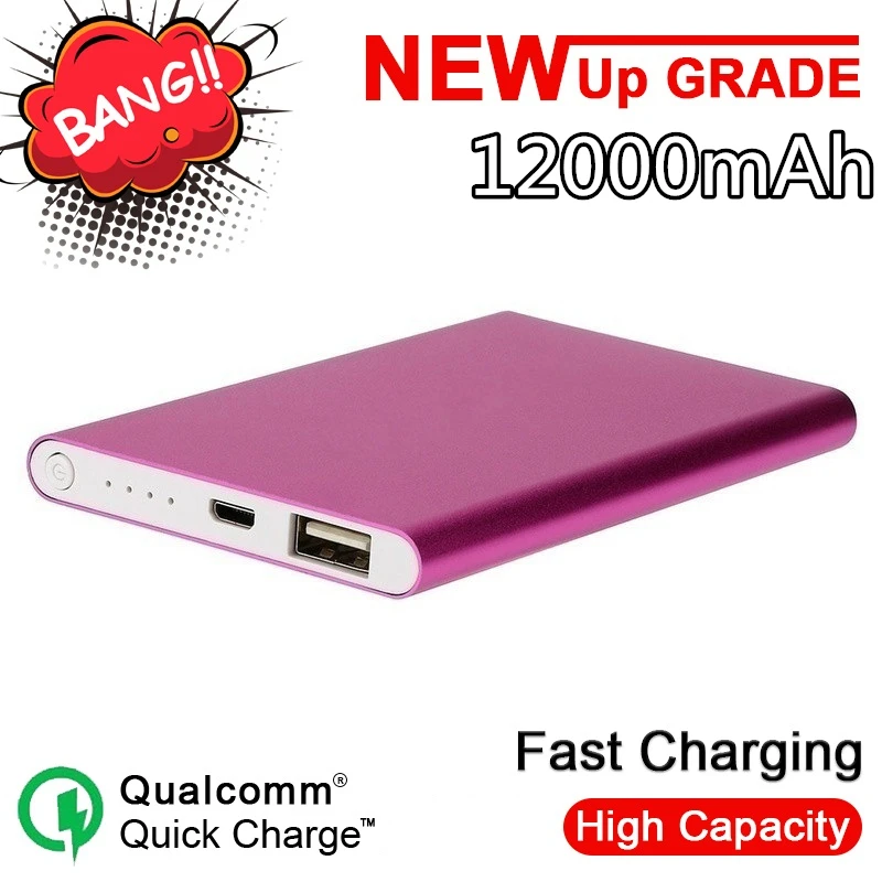 2020 большой емкости внешний аккумулятор USB выход портативный наружное дорожное