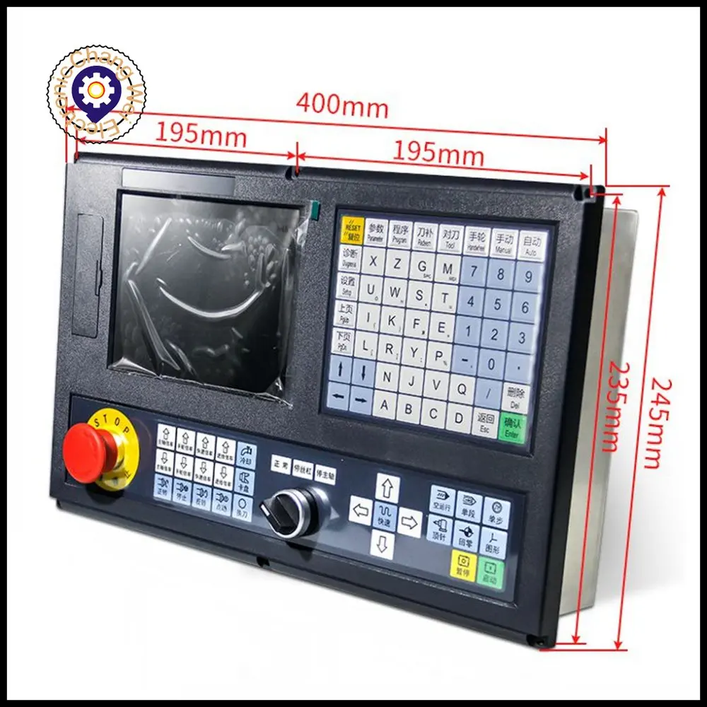 Лучшая цена 2-осевой токарный контроллер с ЧПУ новая версия CNC990TDB/1000TDC-2 + C