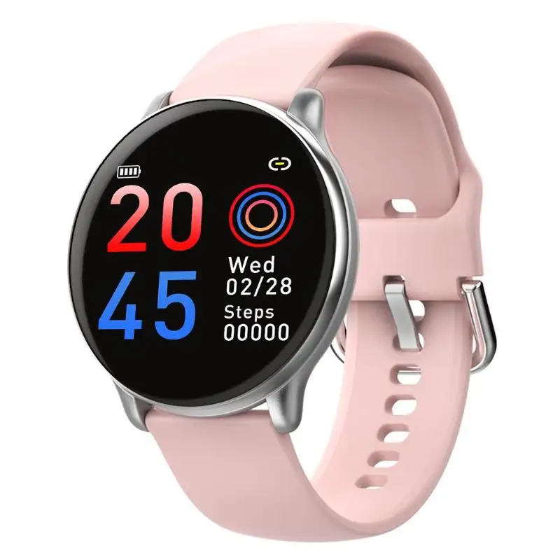 SE01 Смарт часы фитнес трекер для измерения сердечного ритма шагомер круговой