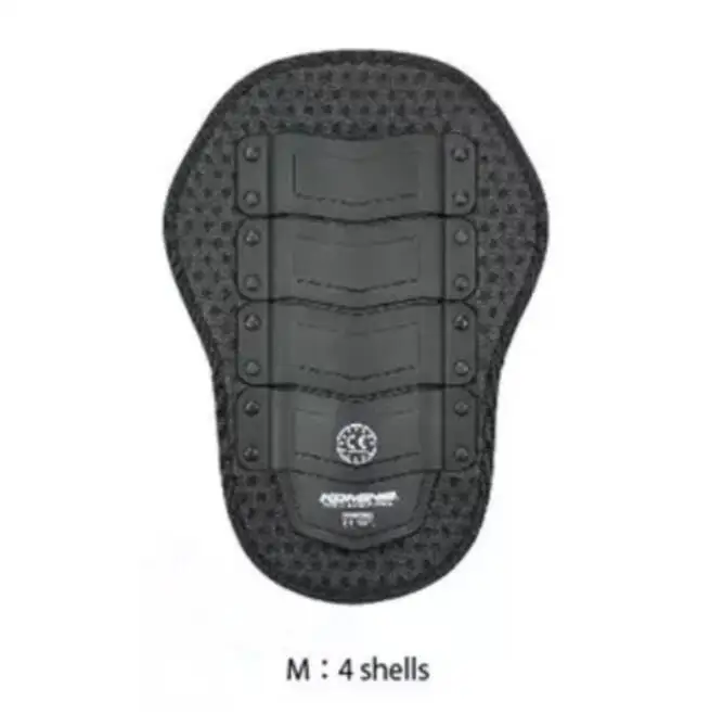 Komine SK-679 CE задний протектор мотоциклетный гоночный костюм прокалываемая Оболочка Встроенная Задняя поддержка Komine куртка задняя защита - Цвет: 2