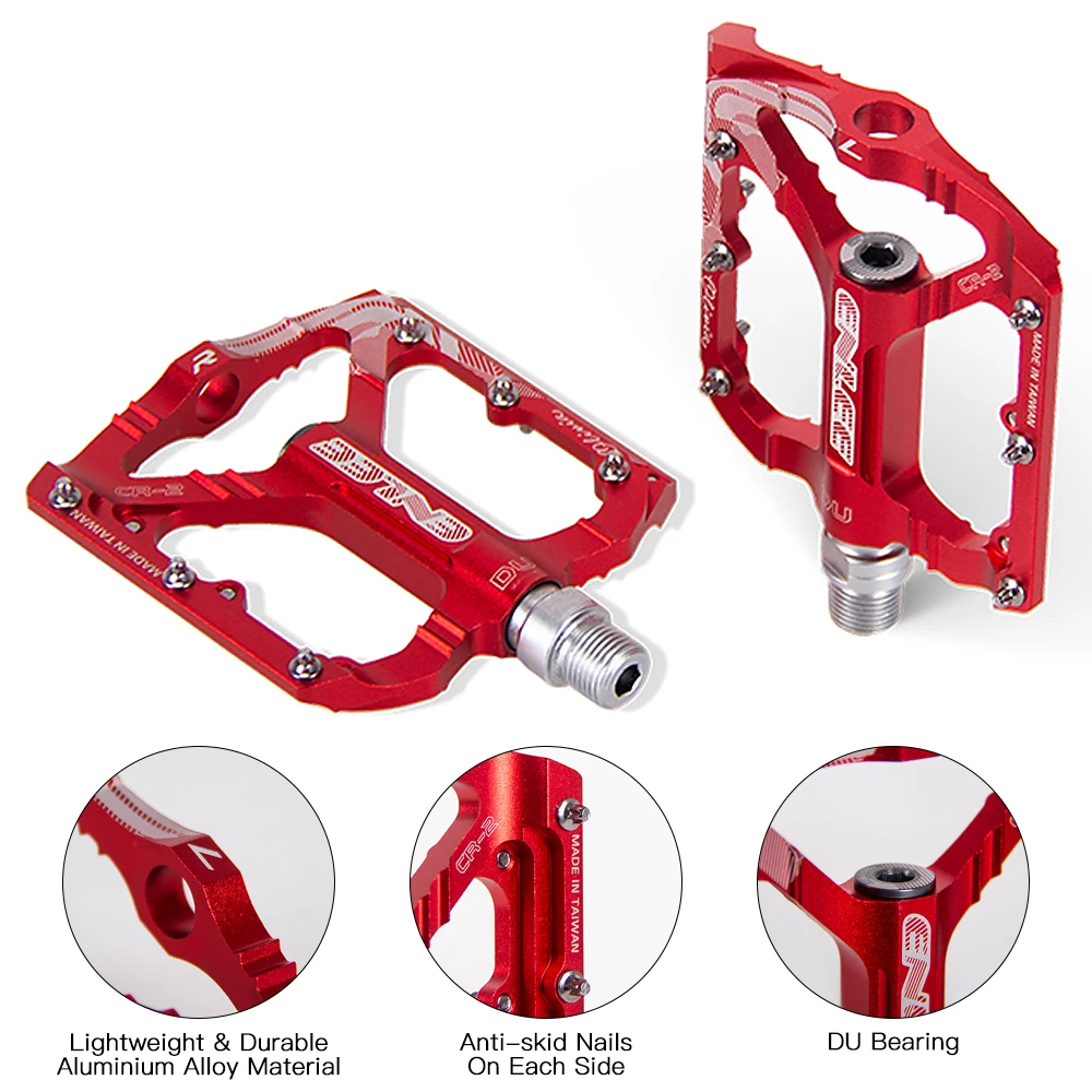 

ENLEE bicycle pedal NC aluminum alloy flat bicycle platform pedal mountain bike pedal light anti-skid mtb pedal