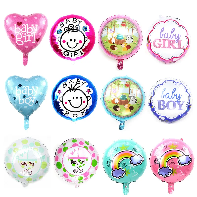 Воздушный шар на день рождения 18 дюймов круглый детский украшение для детского