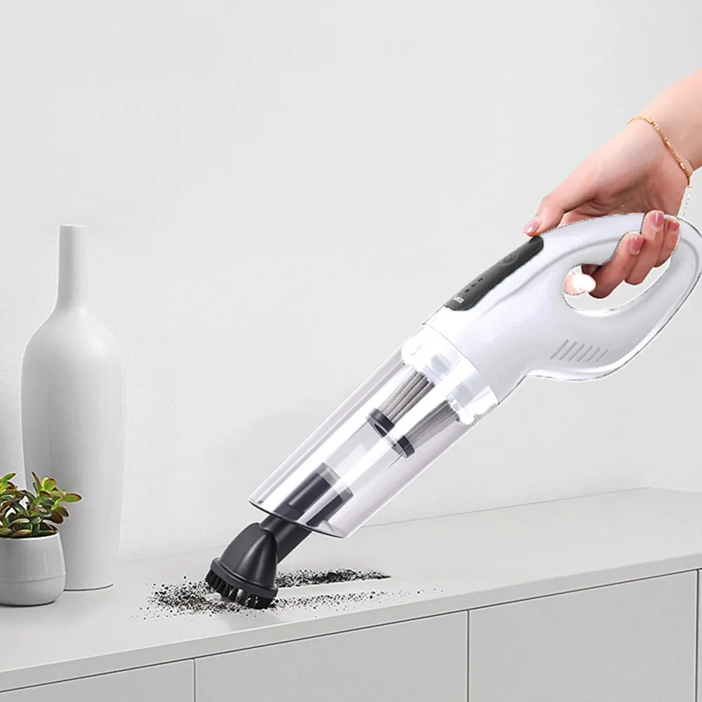 

About 4500PA Vacuum Cleaner Brush Hose Household Portable Rechargeable