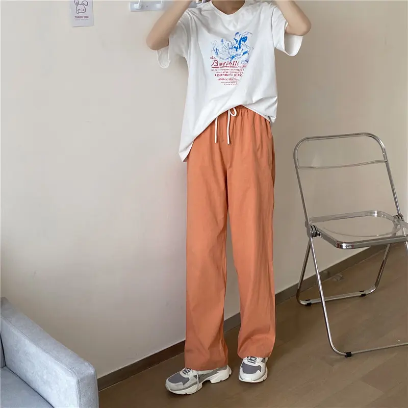 Брюки Alien Kitty женские универсальные спортивные однотонные Короткие штаны с