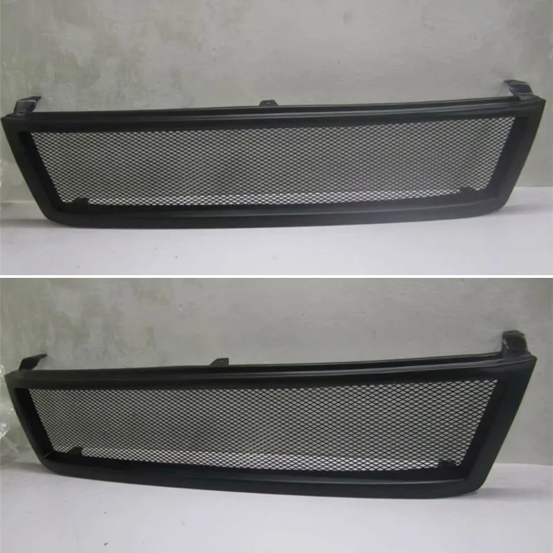 Используется для toyota land cruiser prado Racing Grills 1996-2002 год углеродного волокна LC90 LC95 3400 2700 решетка крышка аксессуары - Цвет: Matt black style1