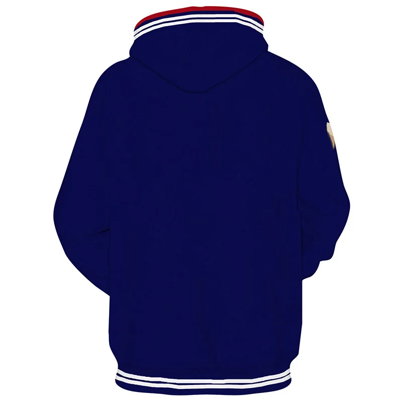 

Stranger Things Scoops Ahoy Steve Cosplay Costume Men's Pullover Hoodie Sweatshirt Autumn Sailor Suit Casual Hip Hop Hooded Coat